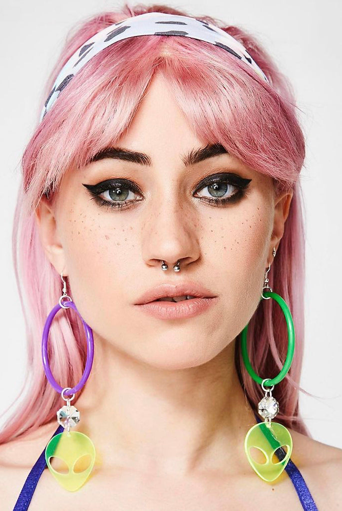 Alien Grunge Earrings