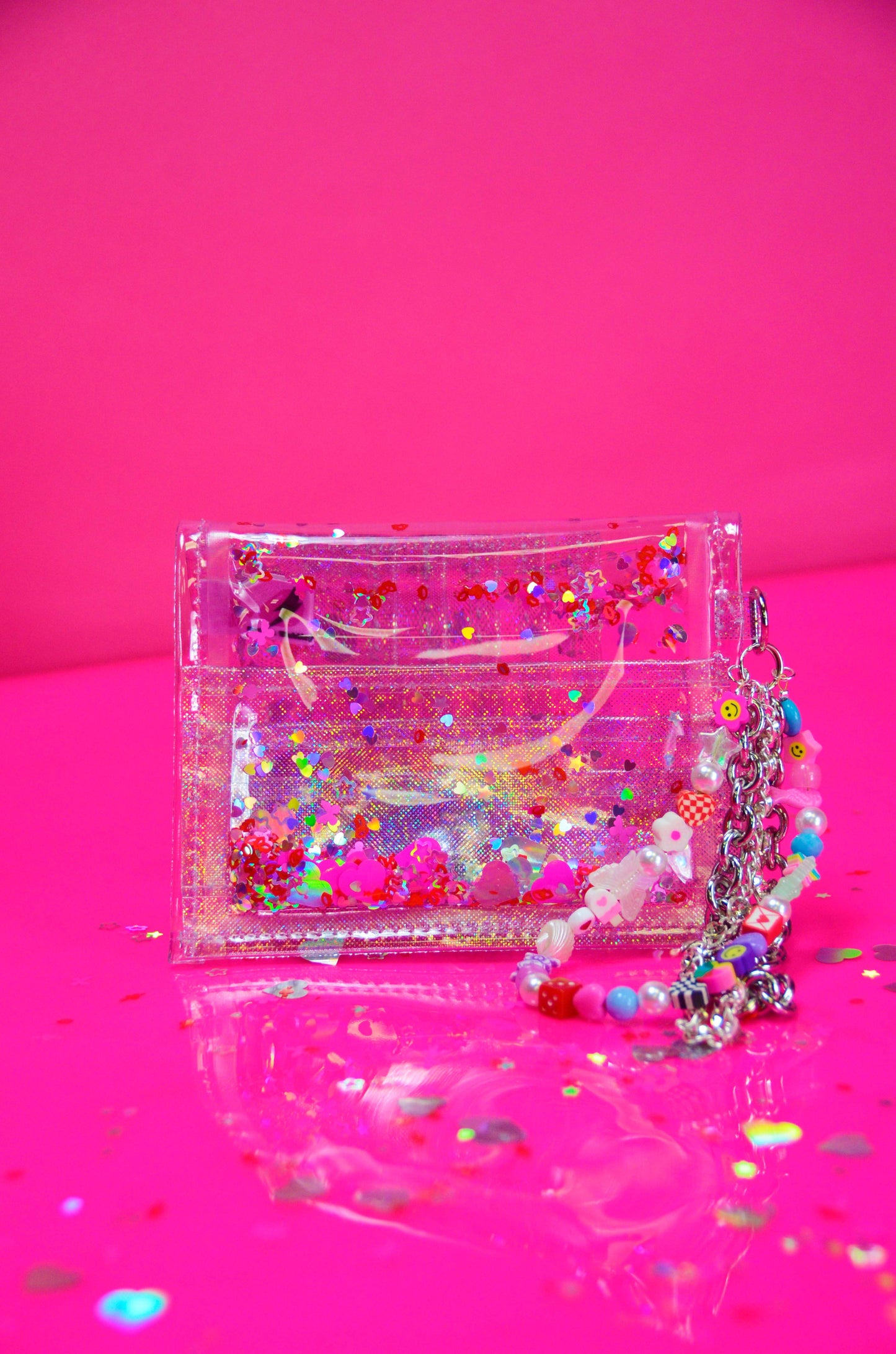 Trixy Starr x Electric Bubblegum Glitter Crush Wallet