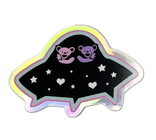 Bears in Space Sticker