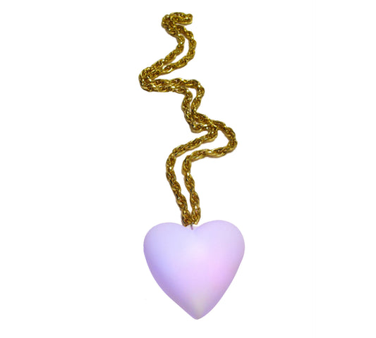 Shine Your Light L.E.D. Heart Necklace
