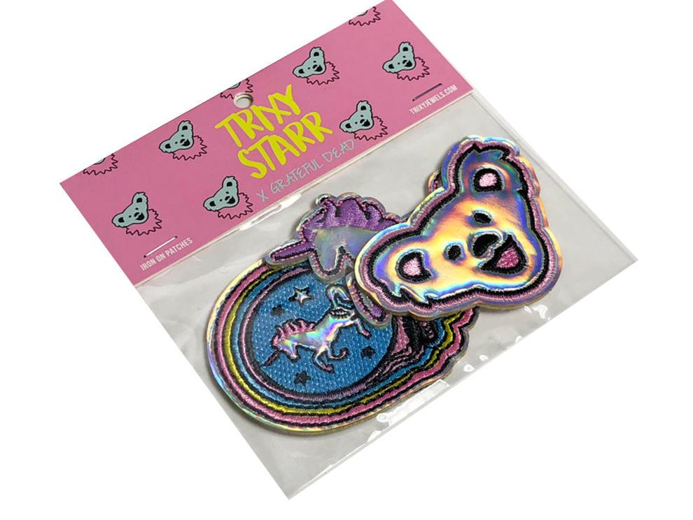 Trixy Starr x Grateful Dead Patch Set